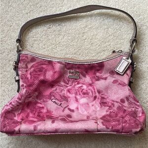 Coach Pink Floral Women's Bag